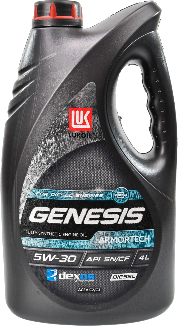 

Моторное масло Lukoil Genesis Armortech Diesel 5W-30 синтетическое GENESISARMORTECHDIESEL5W304L