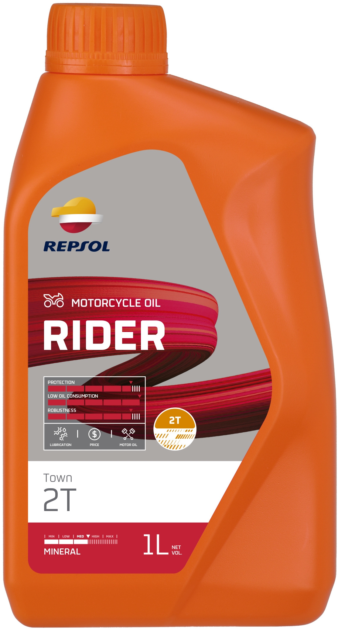 

Моторное масло 2T Repsol Rider Town синтетическое RPP2190ZHC