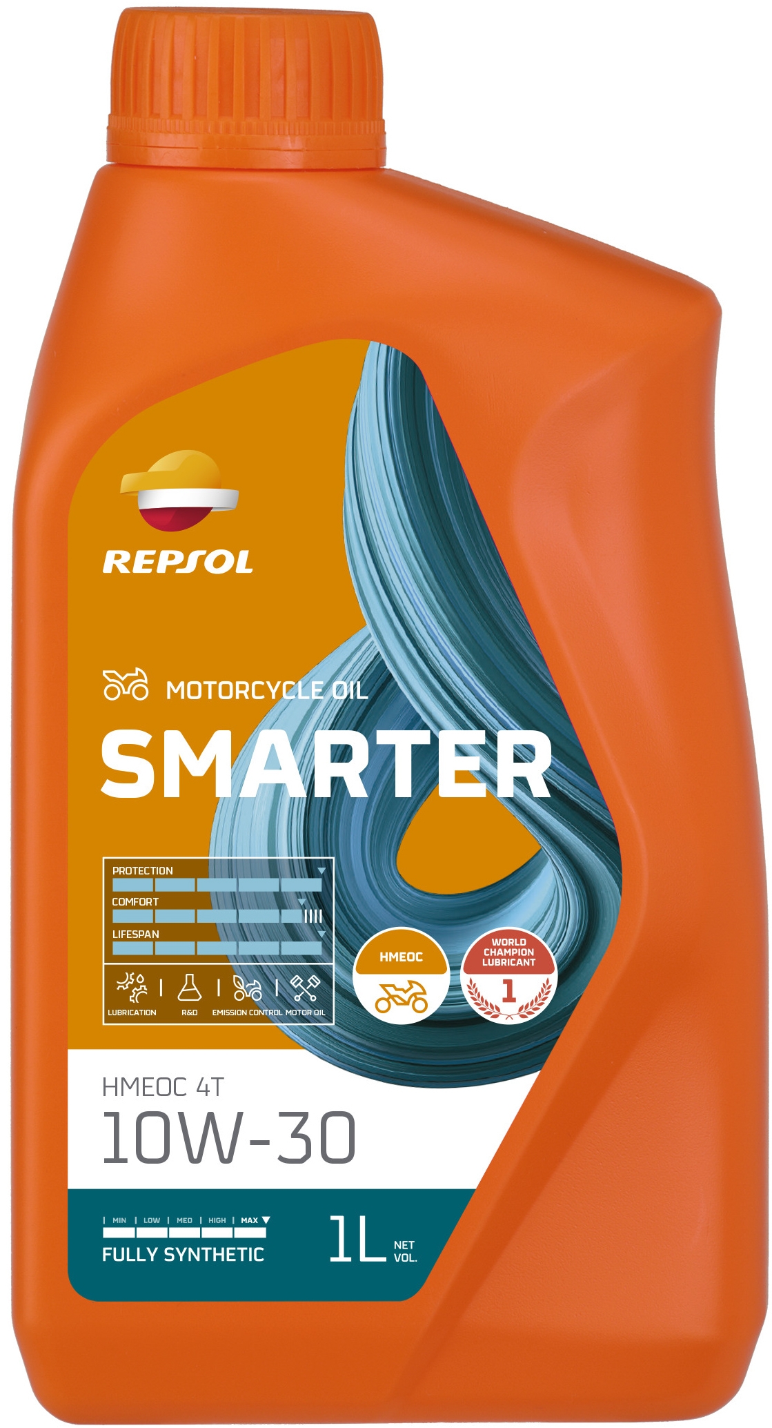 

Моторное масло 4T Repsol Smarter HMEOC 10W-30 синтетическое RPP2062LHC