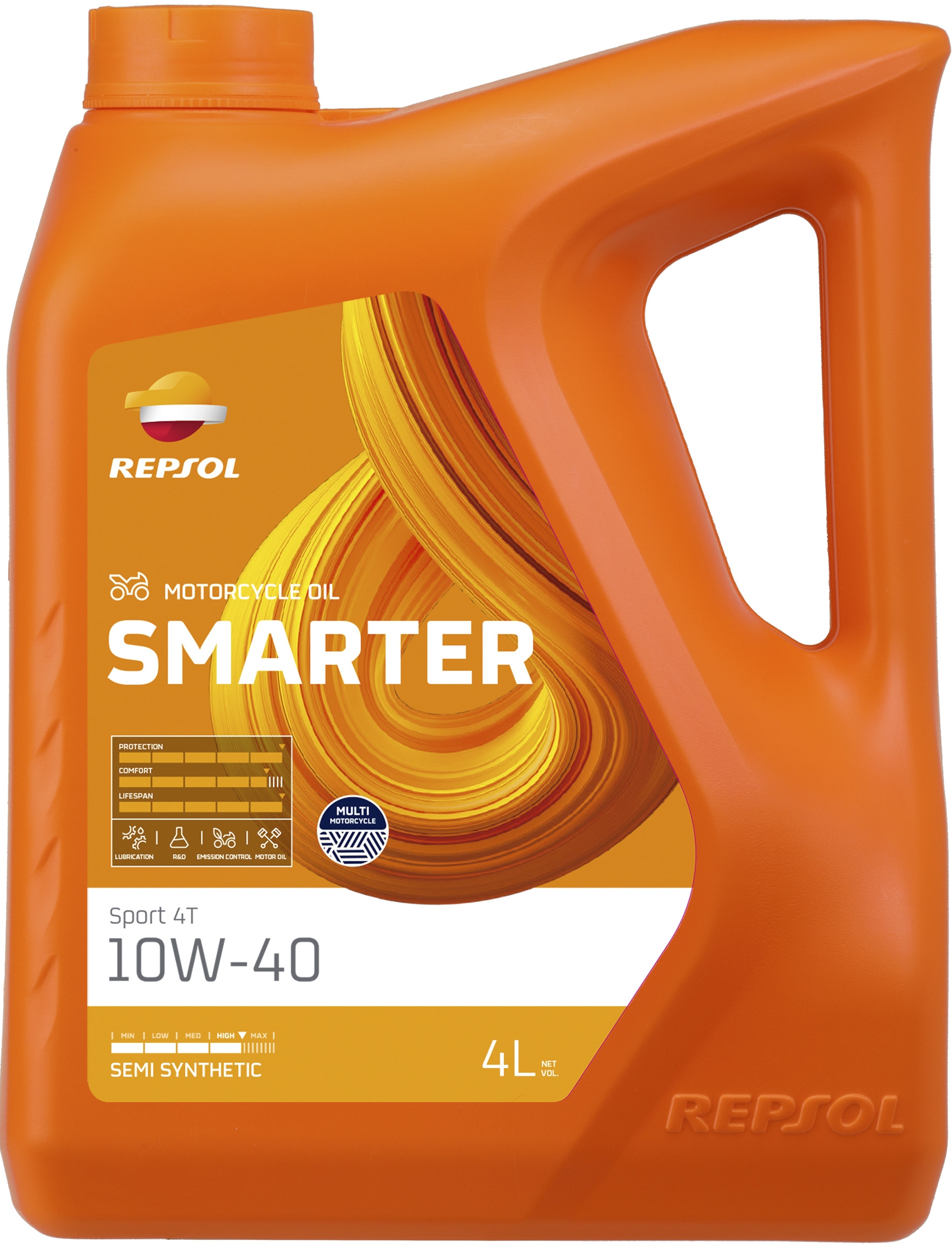 

Моторное масло 4T Repsol Smarter Sport 10W-40 синтетическое RPP2065MGB