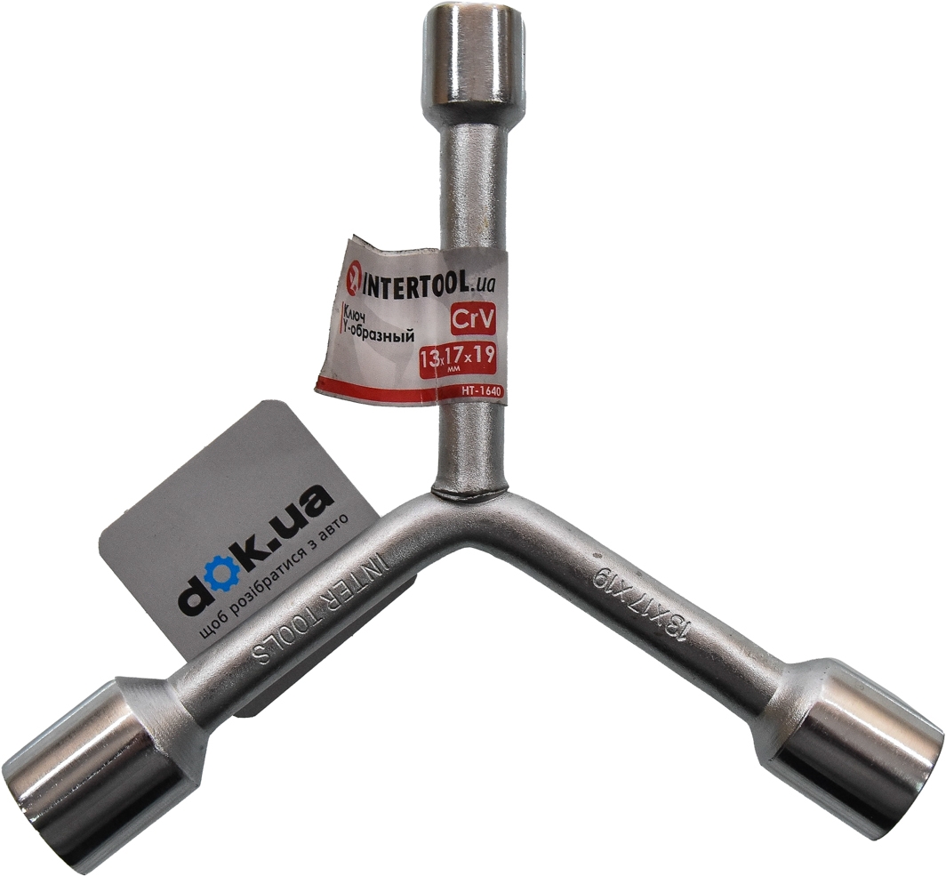 

Ключ торцевой Intertool HT1640 Y-образный 13x17x19 мм