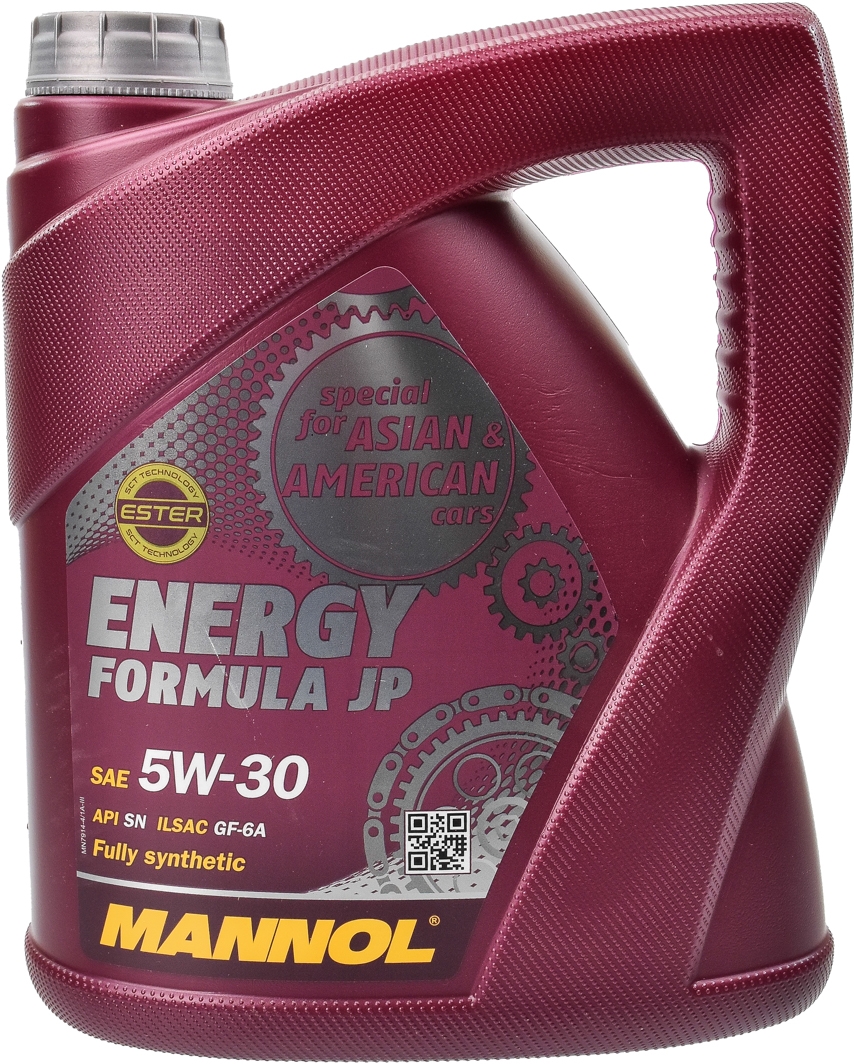 

Моторное масло Mannol Energy Formula JP 5W-30 синтетическое MN7914-4