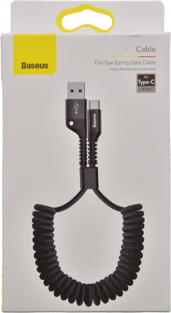 

Кабель Baseus Fish-eye Spring CATSR-01 USB - USB type-C 1 м