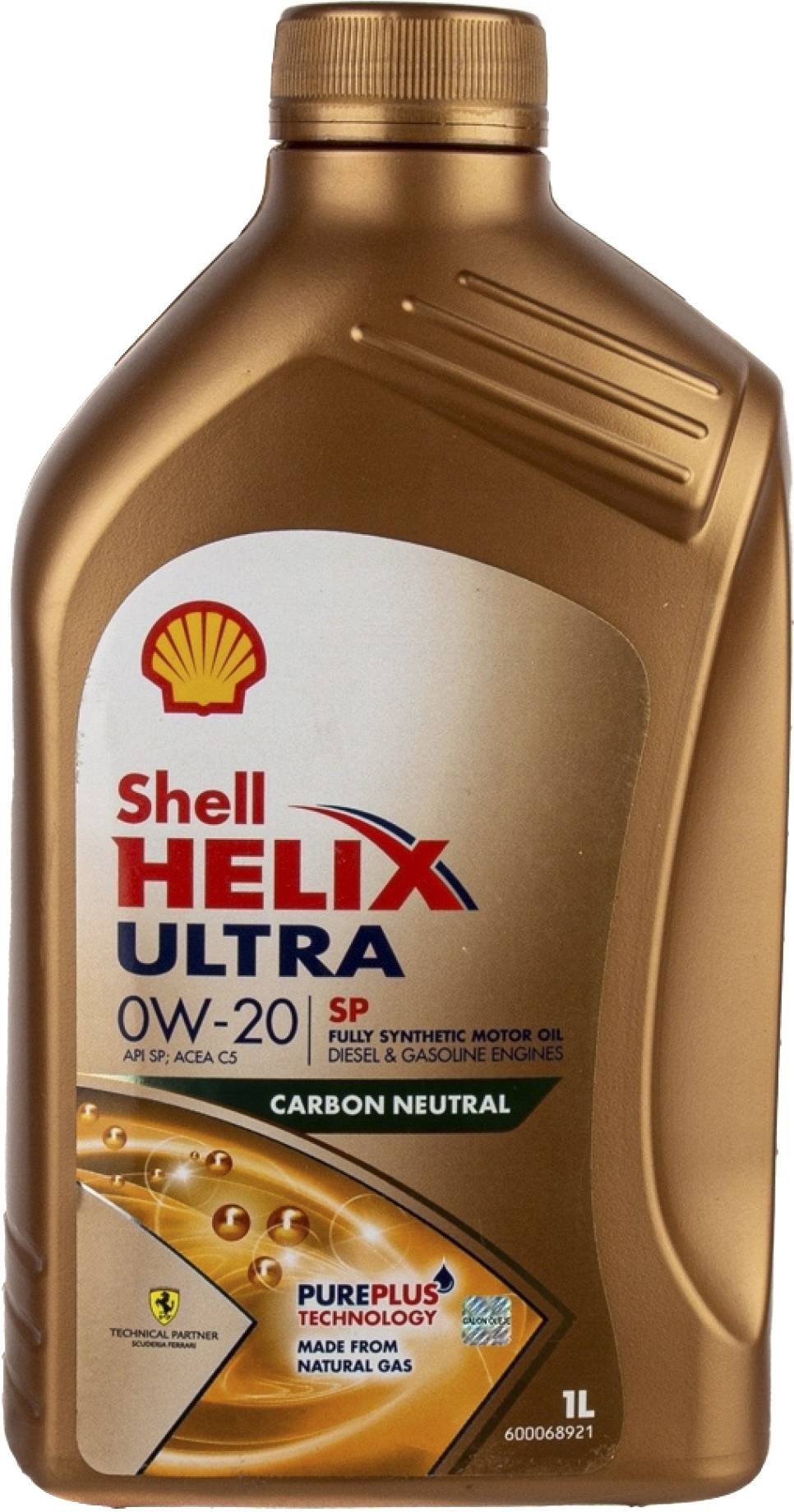 

Моторное масло Shell Helix Ultra SP 0W-20 синтетическое 550063070