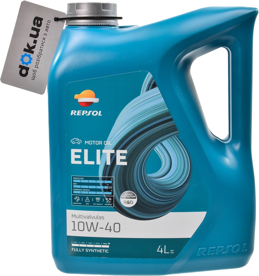 

Моторное масло Repsol Elite Multivalvulas 10W-40 синтетическое RPP0064MGB