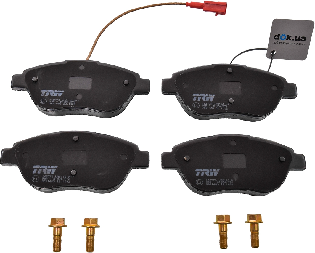 

TRW GDB1483 Тормозные колодки