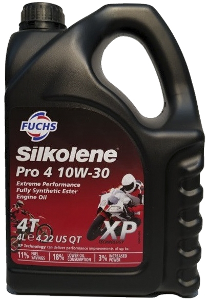 

Моторное масло 4T Fuchs Silkolene Pro 4 XP 10W-30 синтетическое 601399244