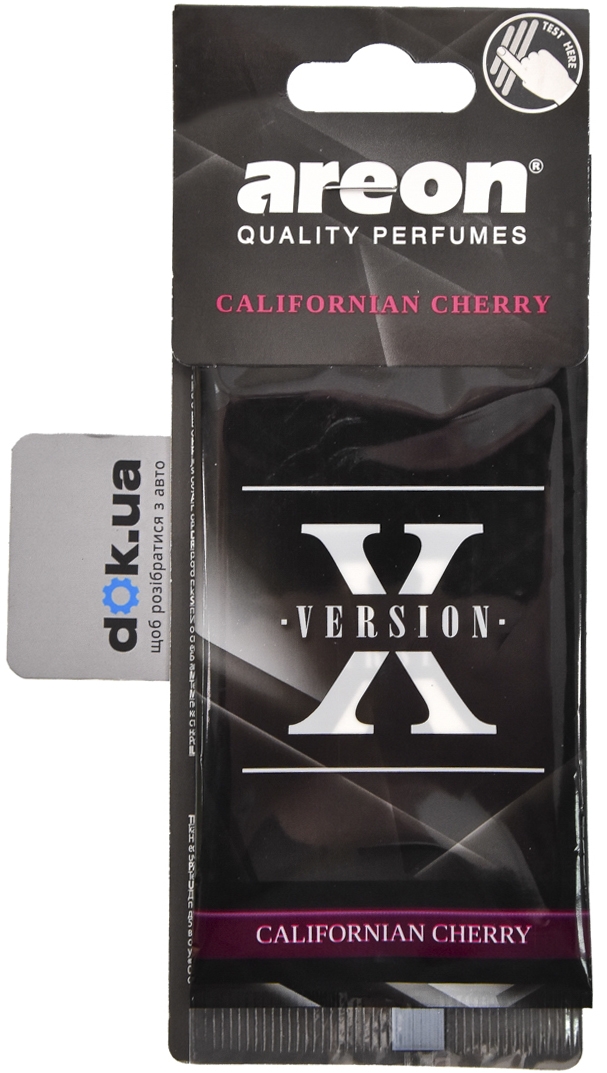 

Ароматизатор Areon X-Version Californian Cherry AXV08