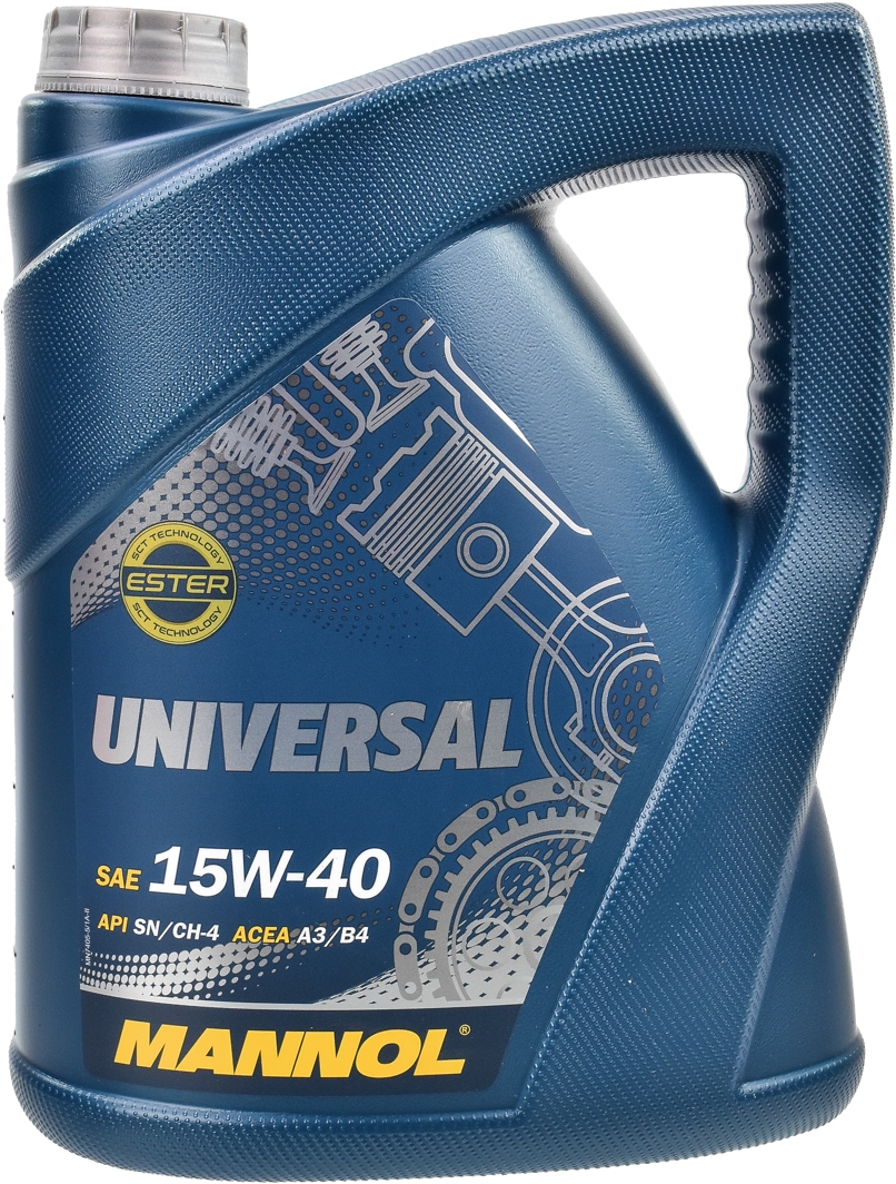 

Моторное масло Mannol Universal 15W-40 минеральное MN7405-5