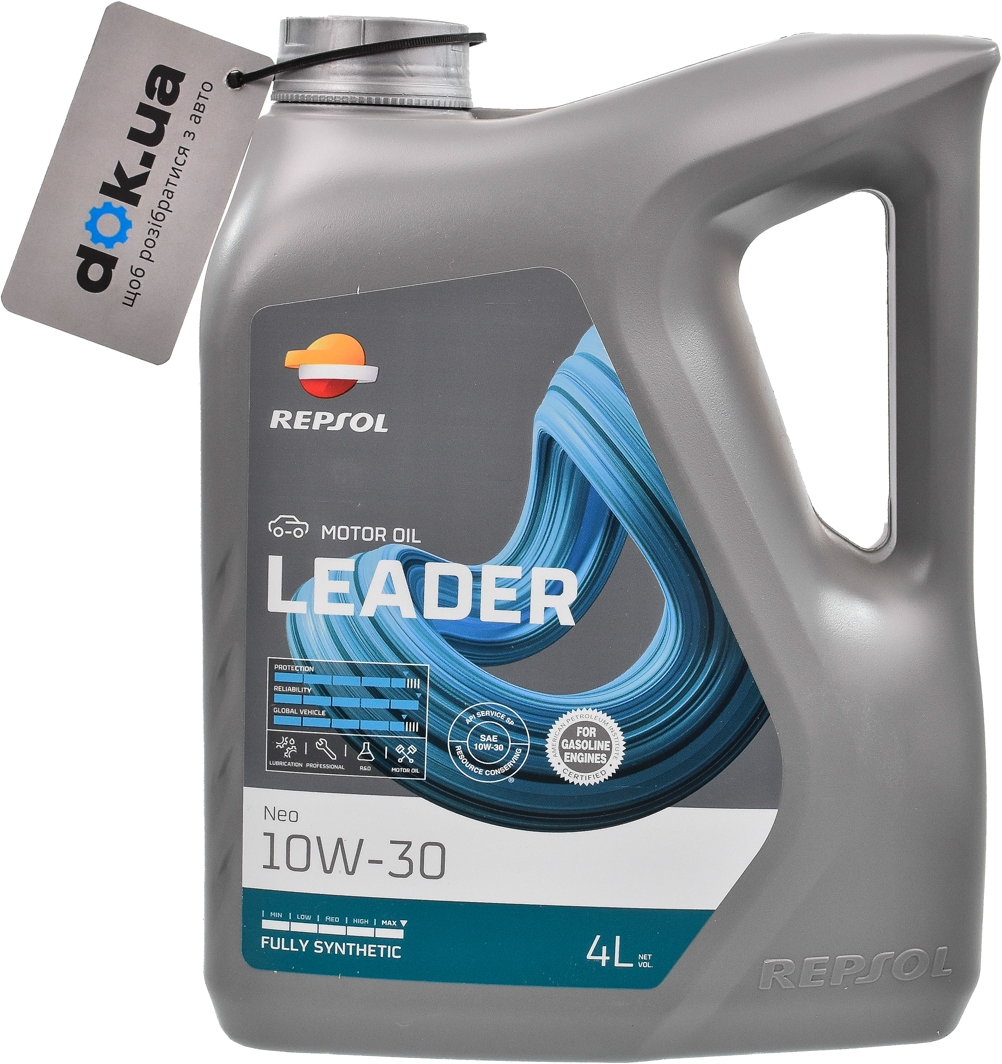 

Моторное масло Repsol Leader NEO 10W-30 синтетическое RPP0100LGB