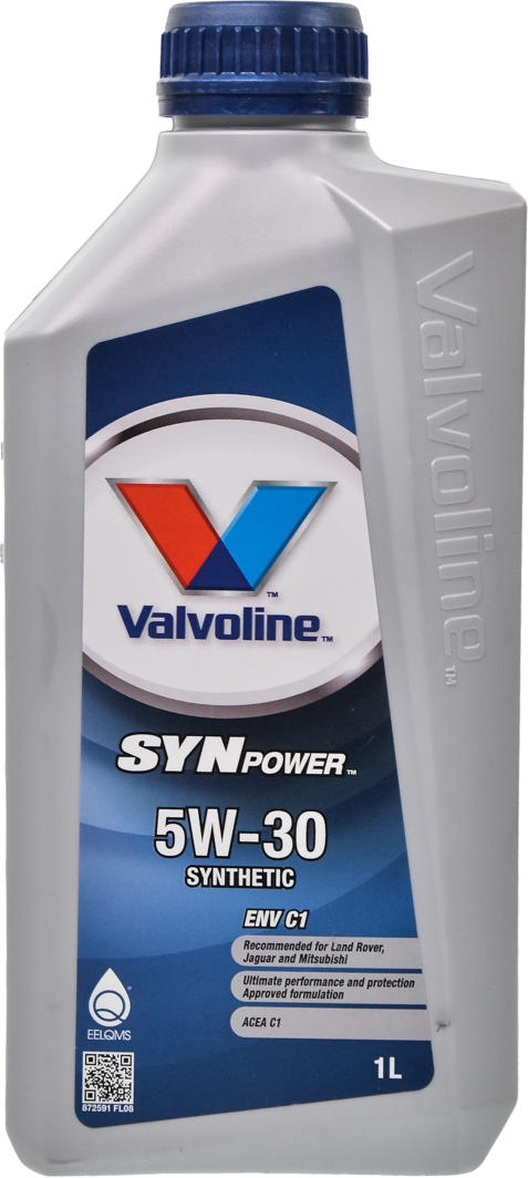 

Моторное масло Valvoline SynPower ENV C1/C2 5W-30 синтетическое 872592