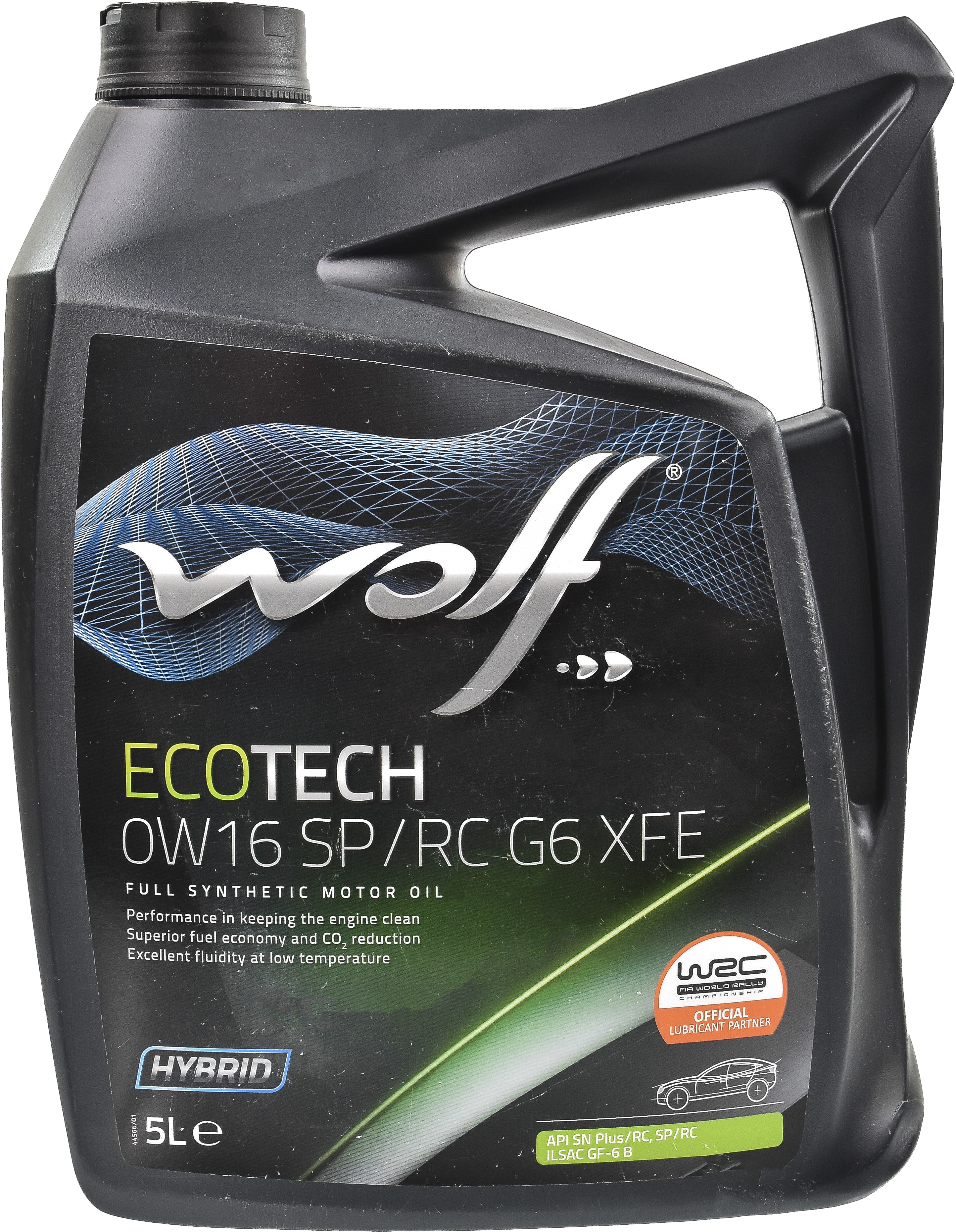 

Моторное масло Wolf Ecotech SP/RC G6 XFE 0W-16 синтетическое 1047250