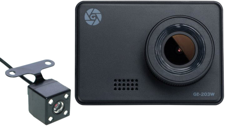 

Видеорегистратор Globex GE-203W DualCam GE-203W-DUALCAM
