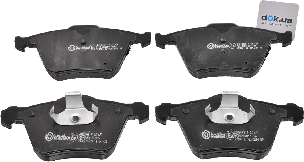 

Brembo P36028 Тормозные колодки