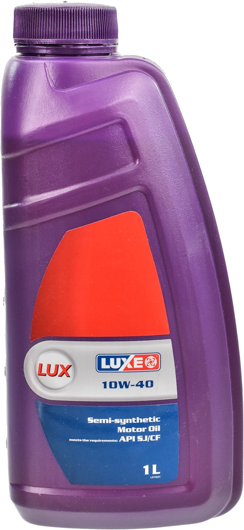 

Моторное масло Luxe Lux 10W-40 полусинтетическое LUXELUX1L