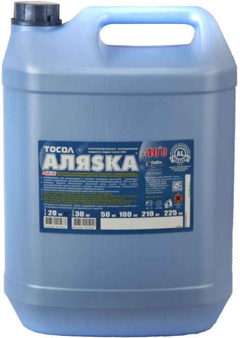 

Готовый антифриз АЛЯSКА А-40 синий -40 °C 5000