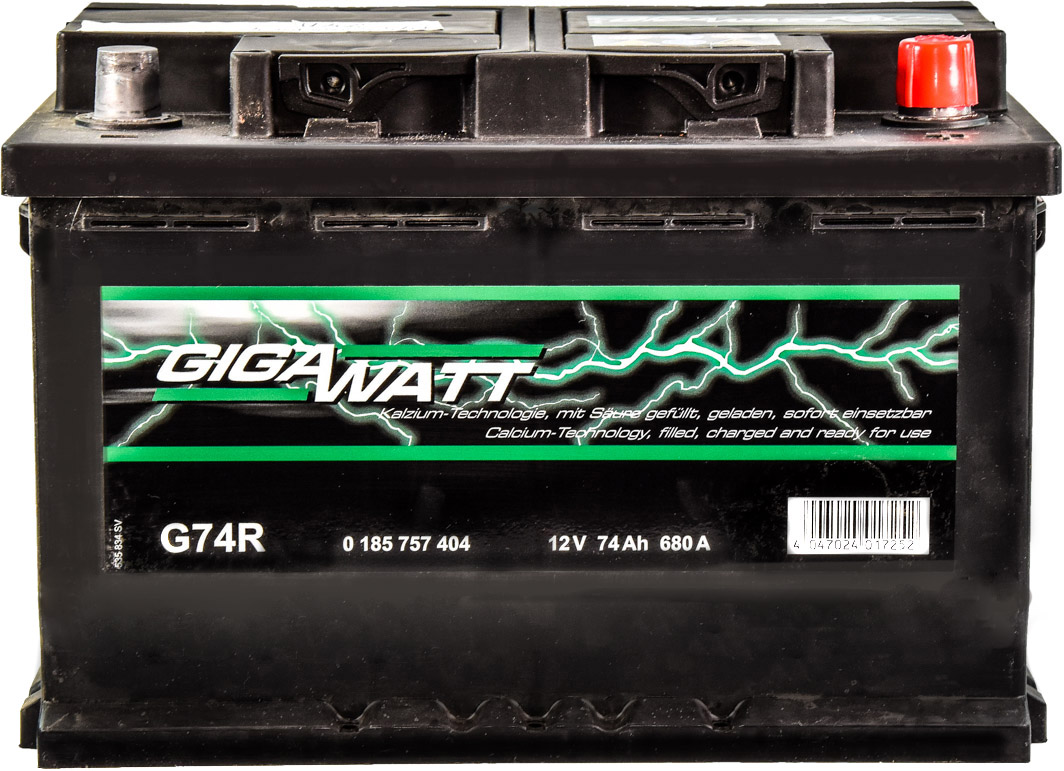 

Аккумулятор Gigawatt 6 CT-74-R 0185757404