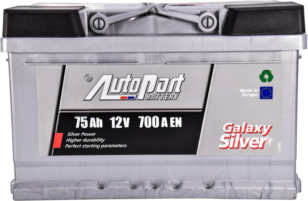 

Аккумулятор AutoParts 6 CT-75-R Galaxy Silver ARL075GAL0