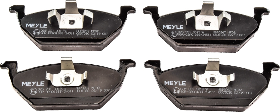 

Meyle 0252313019PD Тормозные колодки