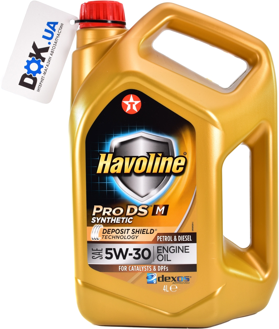 

Моторное масло Texaco Havoline ProDS M 5W-30 синтетическое texacohavolineprodsm5w304l