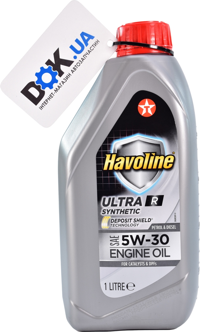 

Моторное масло Texaco Havoline Ultra R 5W-30 синтетическое texacohavolineultrar5w304l