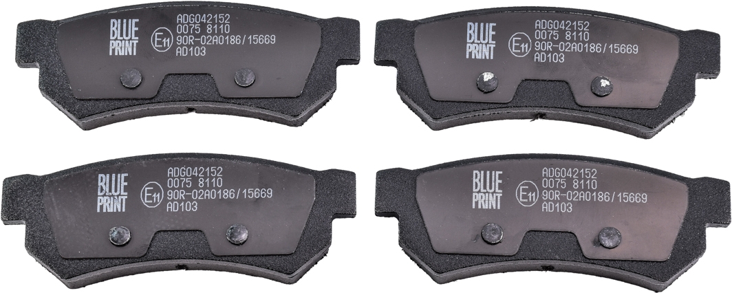 

Blue Print ADG042152 Тормозные колодки