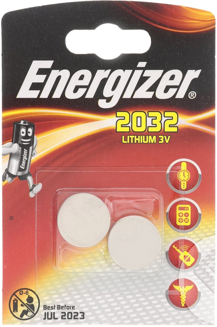 

Батарейка Energizer 635803 CR2032 3 V 2 шт