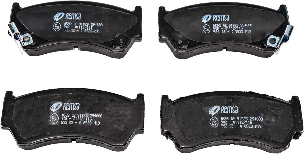 

Remsa 059202 Тормозные колодки