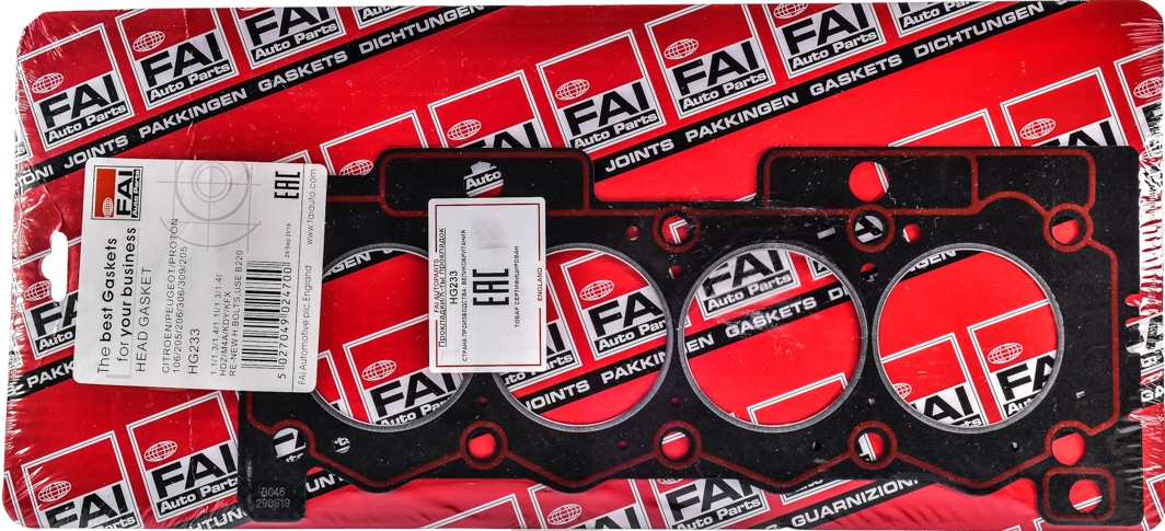 

Fai HG233 Прокладка ГБЦ