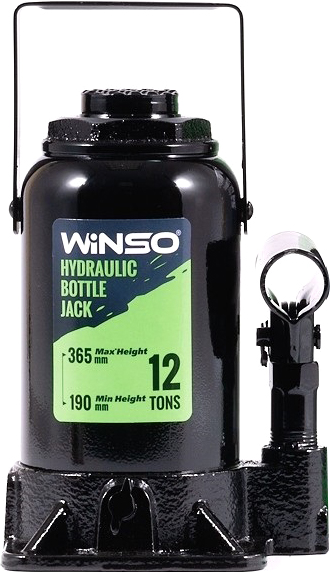 

Домкрат Winso Hydraulic Bottle Jack бутылочный гидравлический 12 т 170130