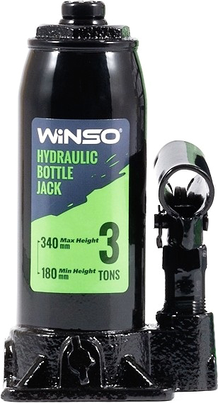 

Домкрат Winso Hydraulic Bottle Jack бутылочный гидравлический 3 т 170310