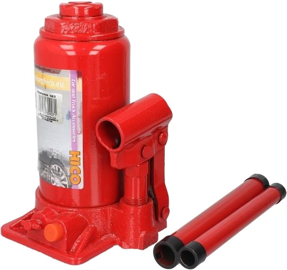 

Домкрат Hico Hydraulic Jack вертикальный (бутылочный) гидравлический 20 т DZW007