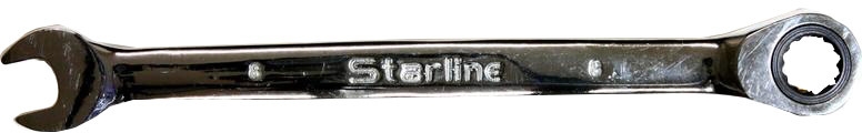 

Ключ комбинированный трещоточный Starline NRGW8 I-образный 8 мм