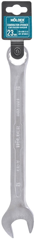 

Ключ рожково-накидной Molder MT58023 I-образный 23 мм