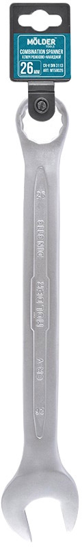 

Ключ рожково-накидной Molder MT58026 I-образный 26 мм