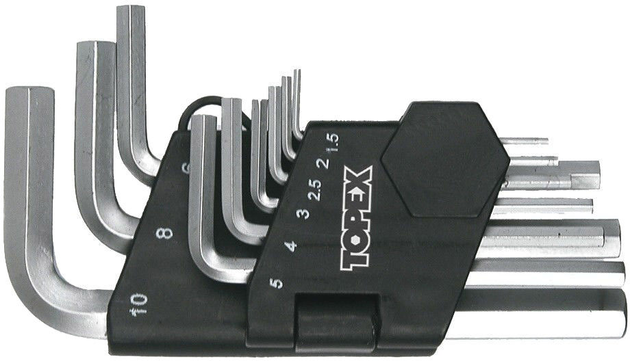 

Набор ключей шестигранных Topex 35D955 1,5-10 мм 9 шт