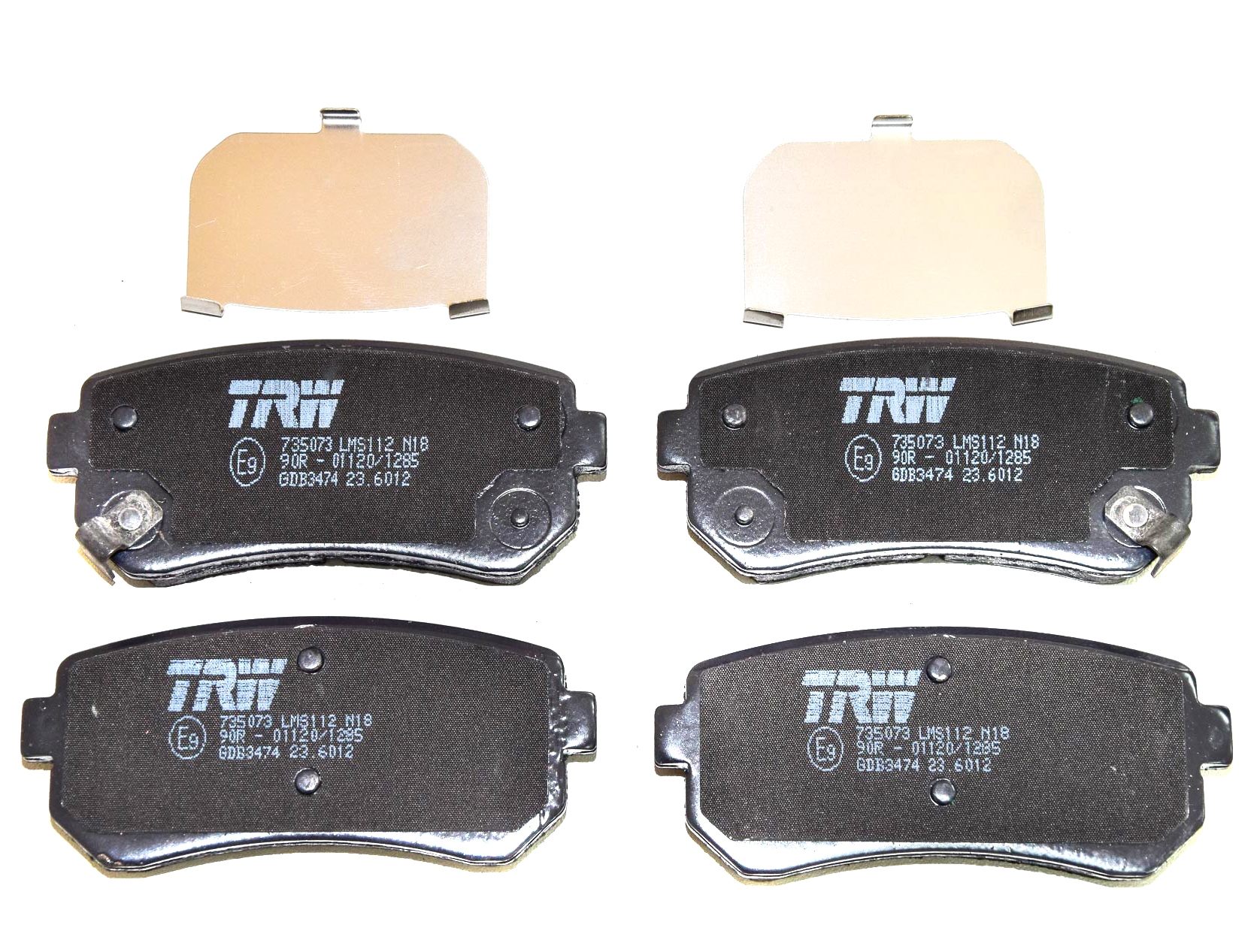 

TRW GDB3474 Тормозные колодки