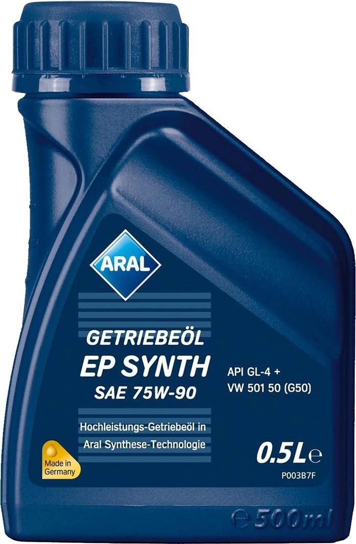 

Трансмиссионное масло Aral EP Synth GL-4+ 75W-90 синтетическое 75W90EPSYNTH05L