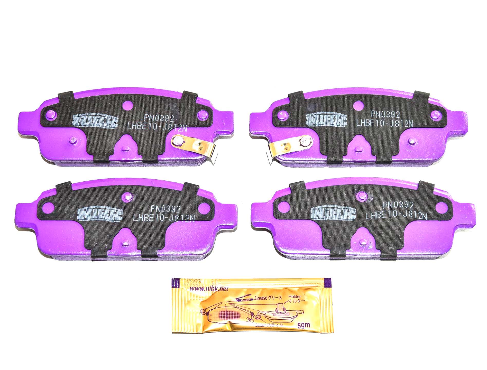 

Nibk PN0392 Тормозные колодки