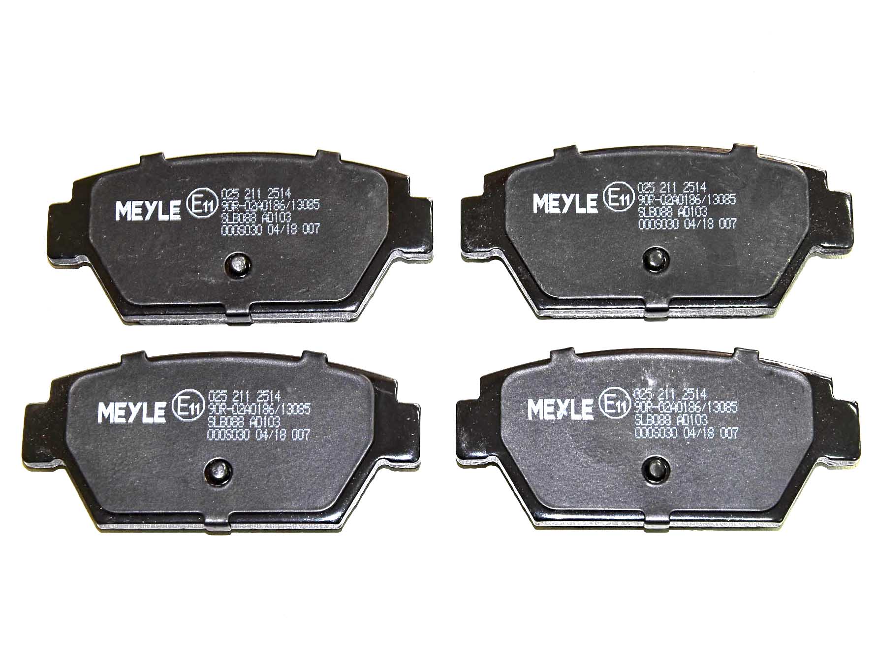 

Meyle 0252112514 Тормозные колодки
