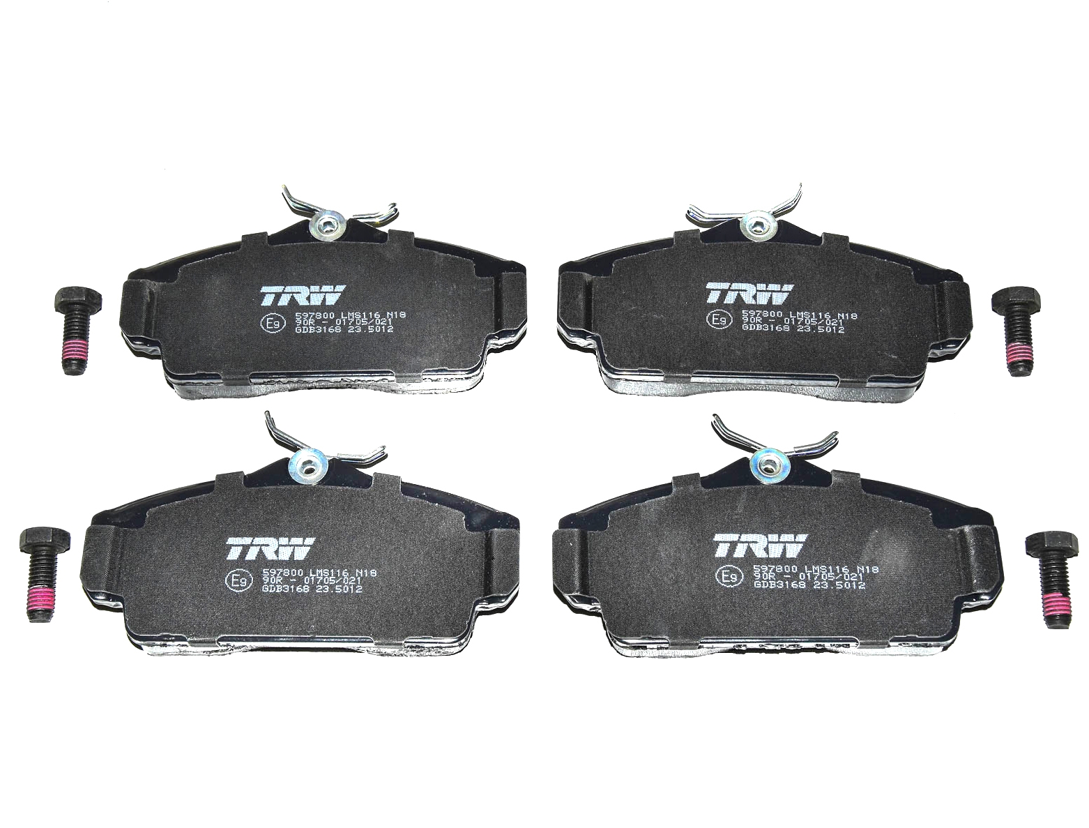 

TRW GDB3168 Тормозные колодки