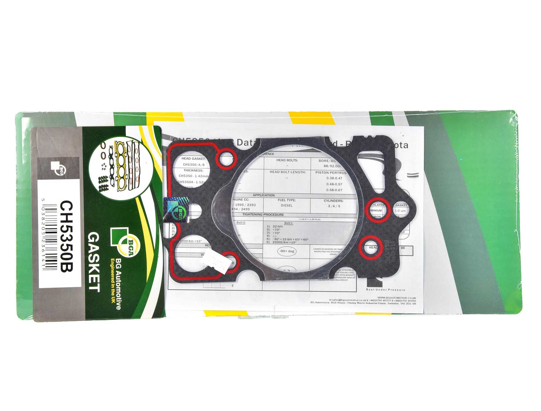 

BGA CH5350B Прокладка ГБЦ