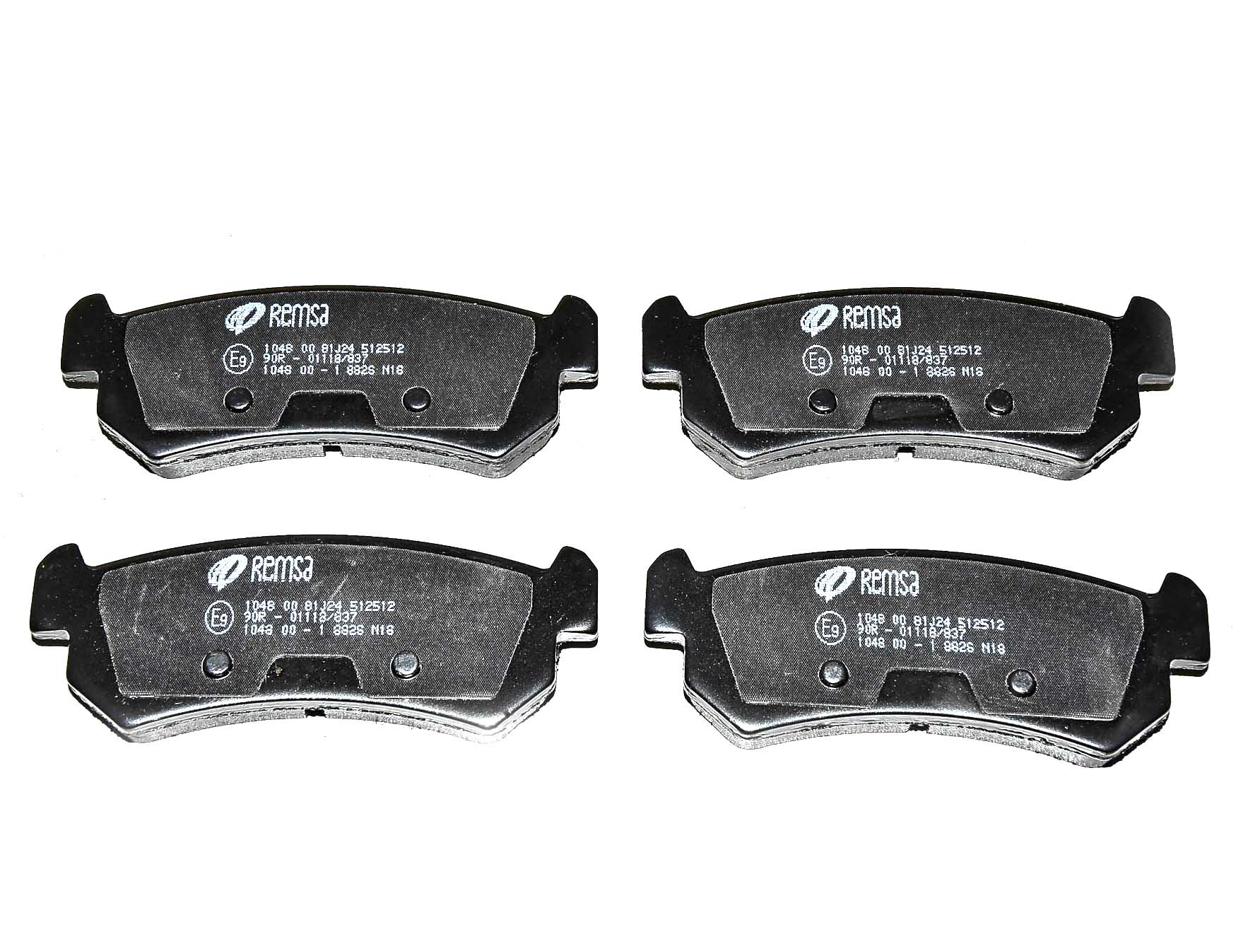 

Remsa 104800 Тормозные колодки