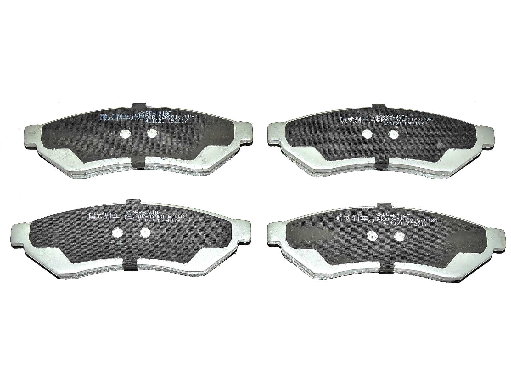 

Japanparts PPW01AF Тормозные колодки
