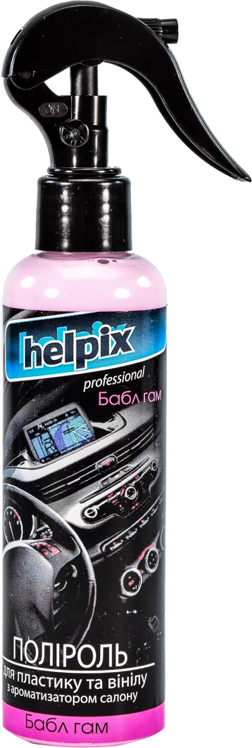 

Полироль для салона Helpix Professional bubble gum 200 мл 4823075802586