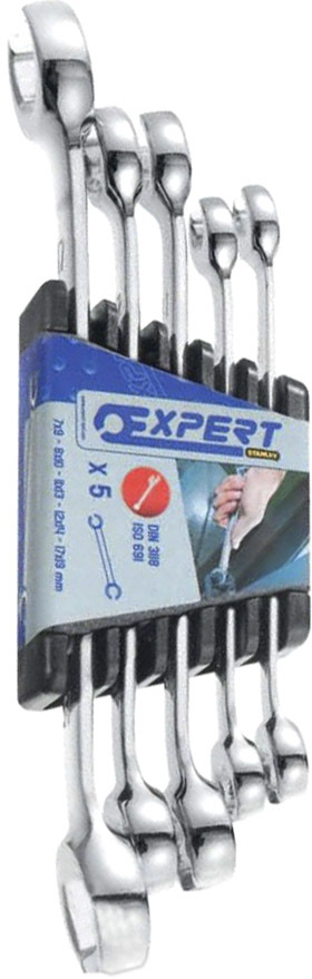 

Набор ключей разрезных EXPERT E112501 7x9-17x19 мм 5 шт