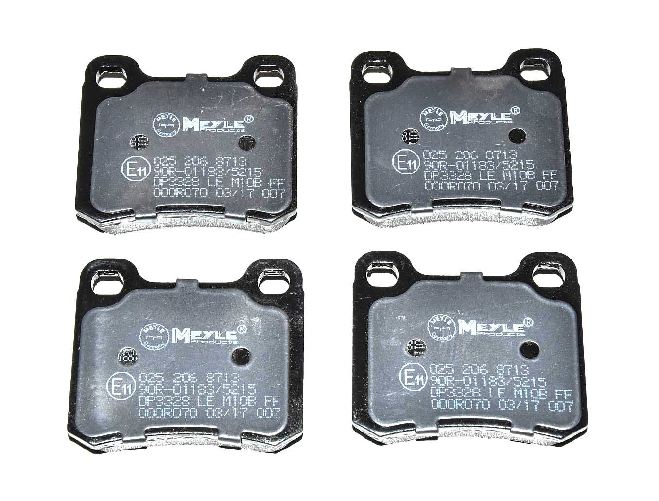 

Meyle 0252068713 Тормозные колодки