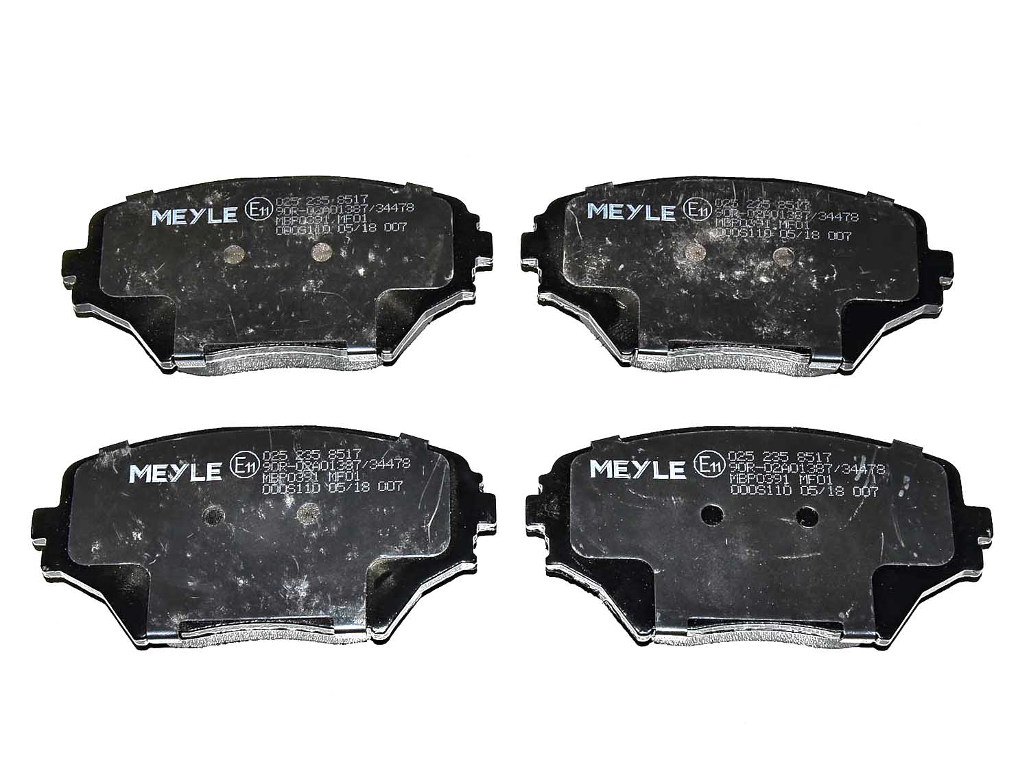 

Meyle 0252358517 Тормозные колодки