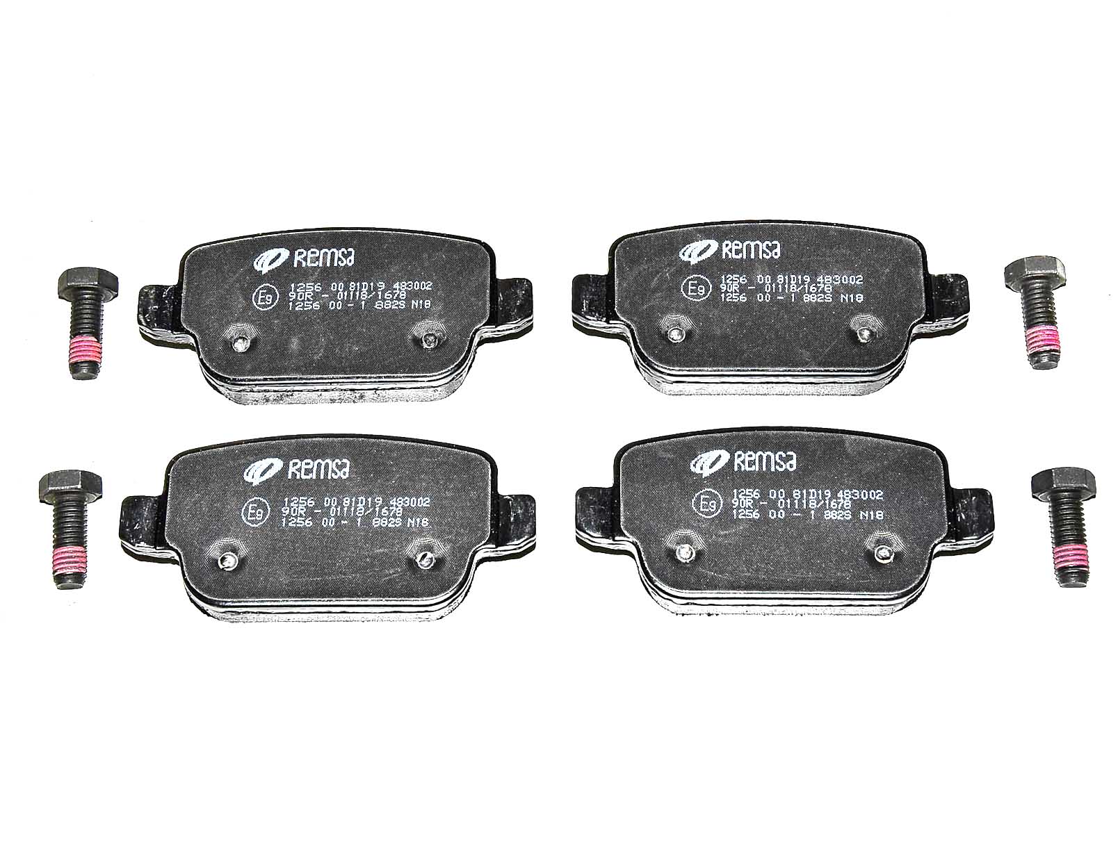 

Remsa 125600 Тормозные колодки