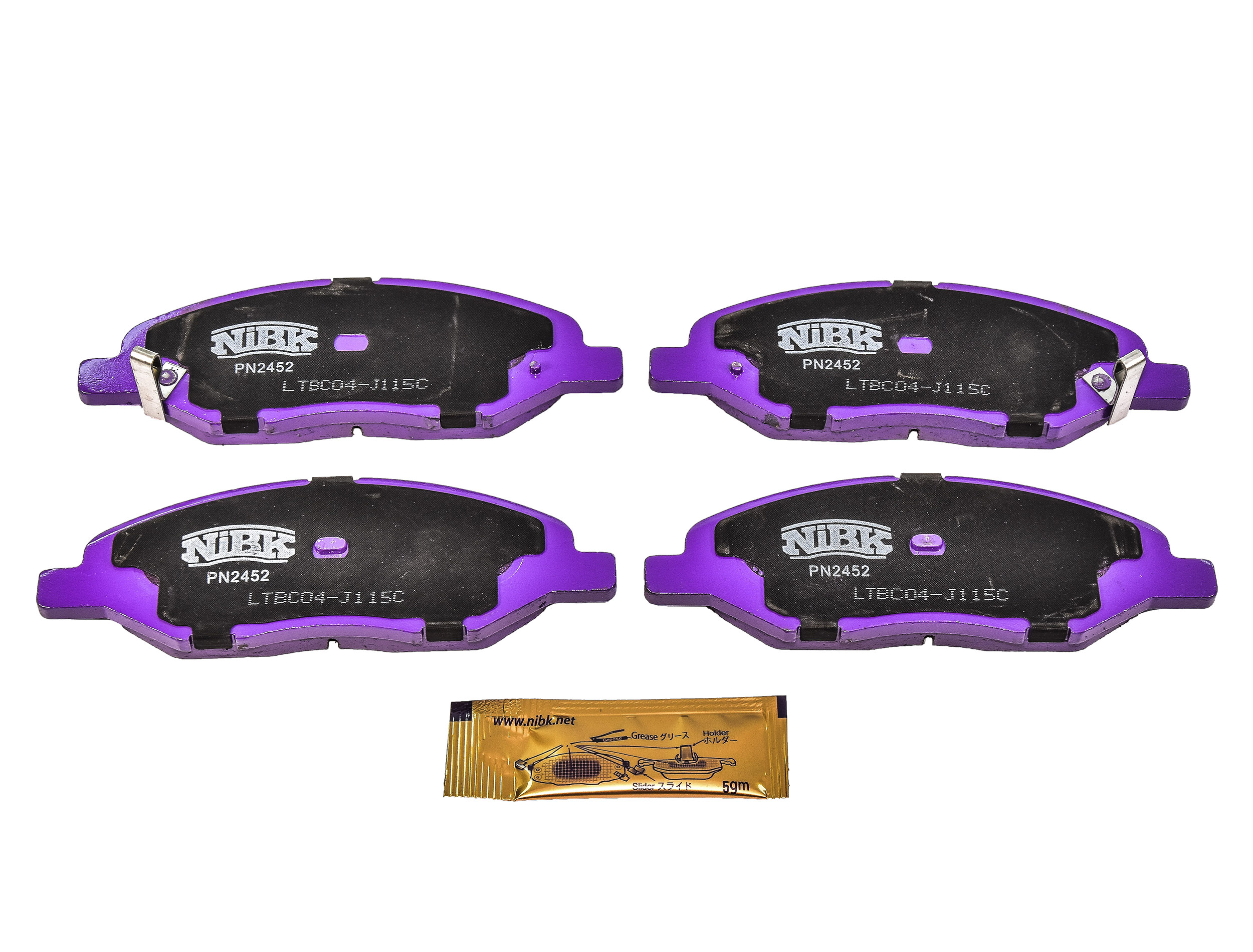 

Nibk PN2452 Тормозные колодки